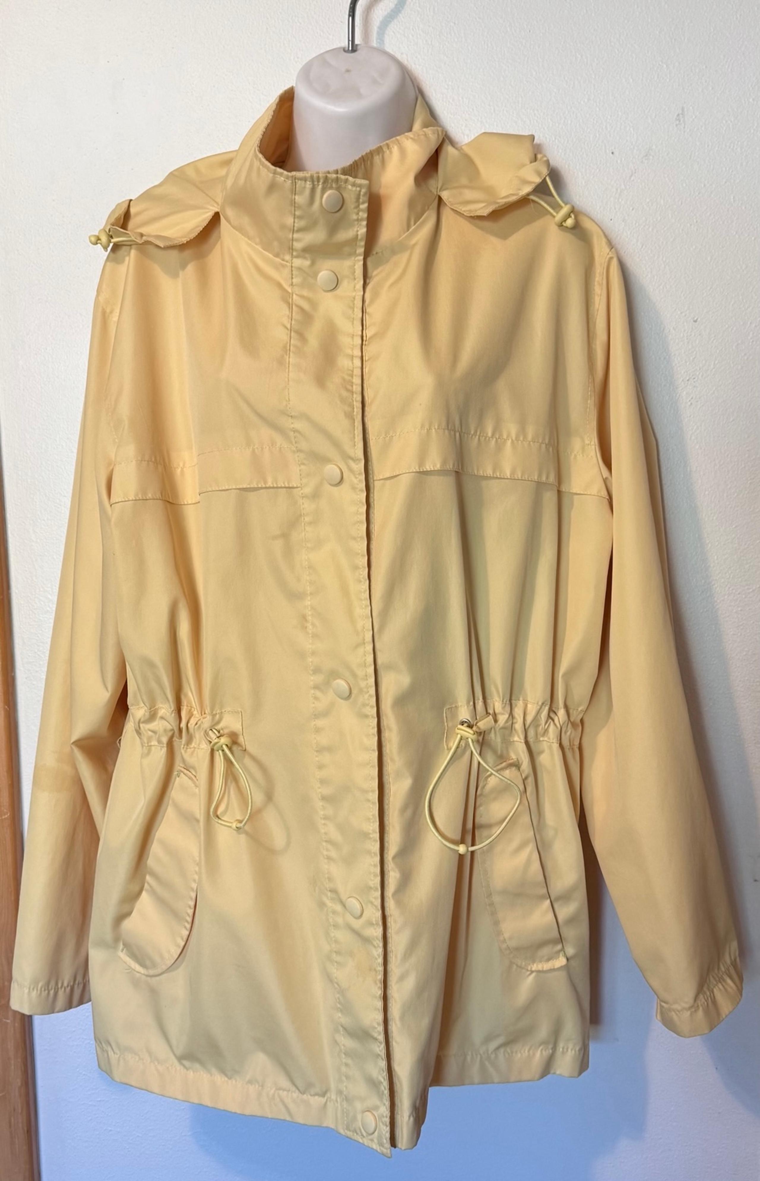 Hydrotec Mackintosh New England Women’s Large Hooded Windbreaker Raincoat