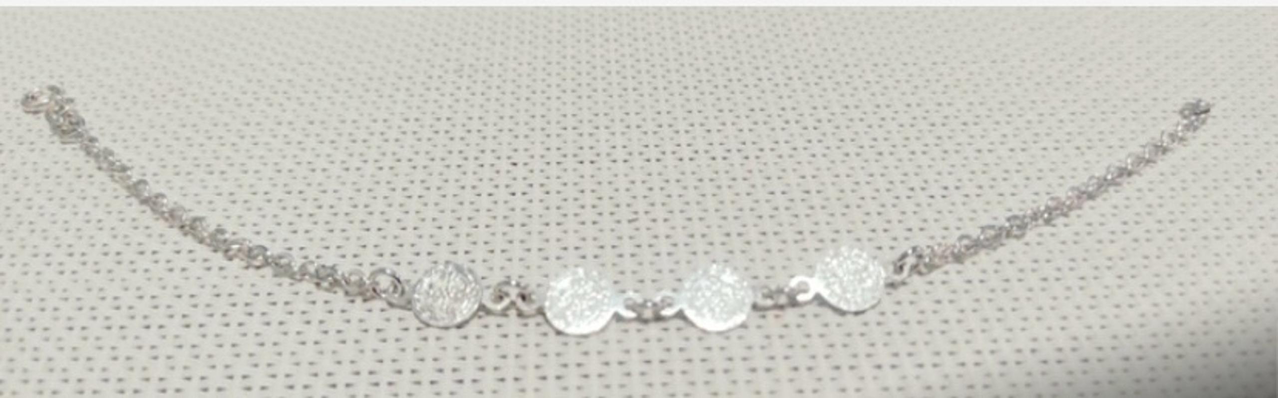 .925 sterling silver saint Benedict bracelet