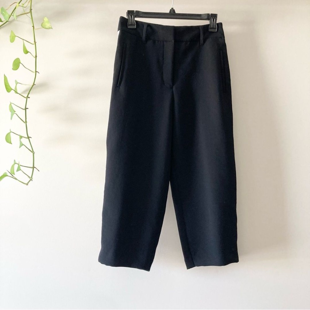 Wilfred Artizia Trouser Pants Black White Stripes Size 4
