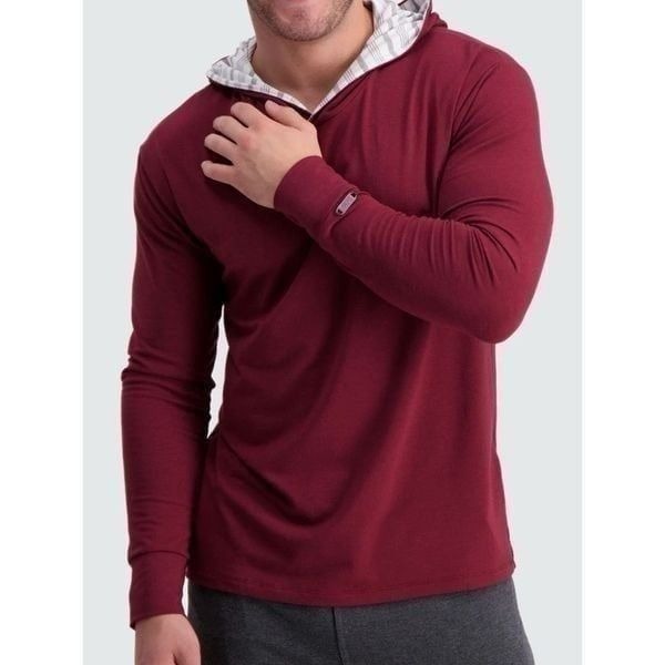 Two Blind Brothers Maroon Hoodie | S