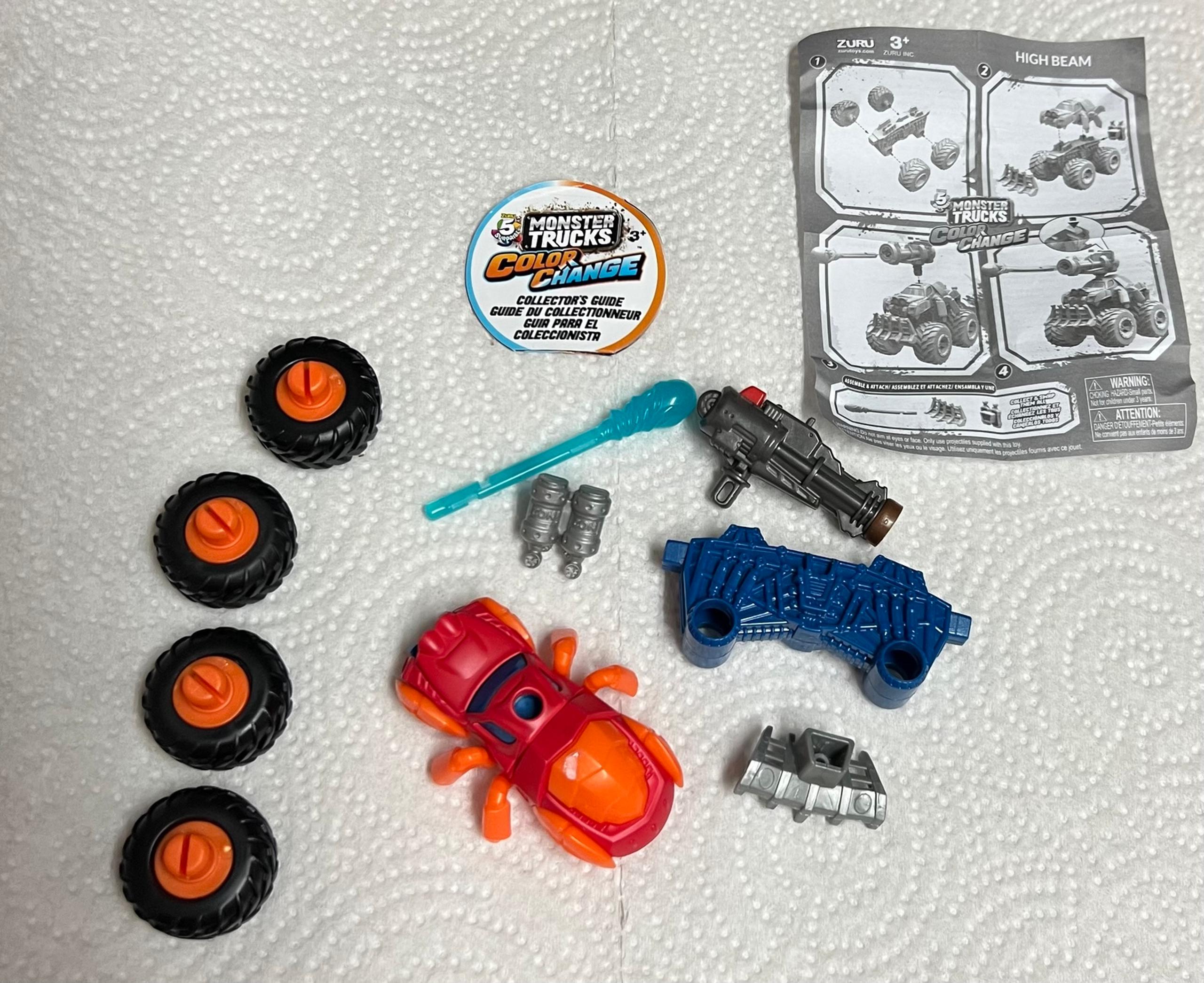 Surprise 5 Color Change Monster Truck - High Beam