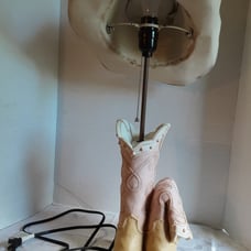 Burton and Burton Howdy Cowgirl Lamp