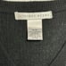Geoffrey Beene Men’s Black V-Neck Cashmere Crew Neck Sweater Size Medium