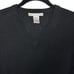 Geoffrey Beene Men’s Black V-Neck Cashmere Crew Neck Sweater Size Medium