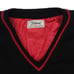 Vintage Titleist Corbin XCR Golf Sweater Mens L Wool V Neck Long Sleeve Black