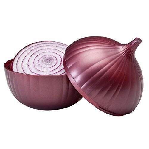 Red Onion Saver Keeper - Kitchen Tools and Gadgets Vegetable Container Storage