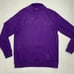 Adidas Men's 1/4 Zip Sweater Purple Sz L