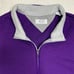 Adidas Men's 1/4 Zip Sweater Purple Sz L