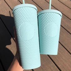 Starbucks Mint Studded Venti Grande Set