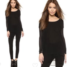 Rag & Bone Daria Silk Tunic