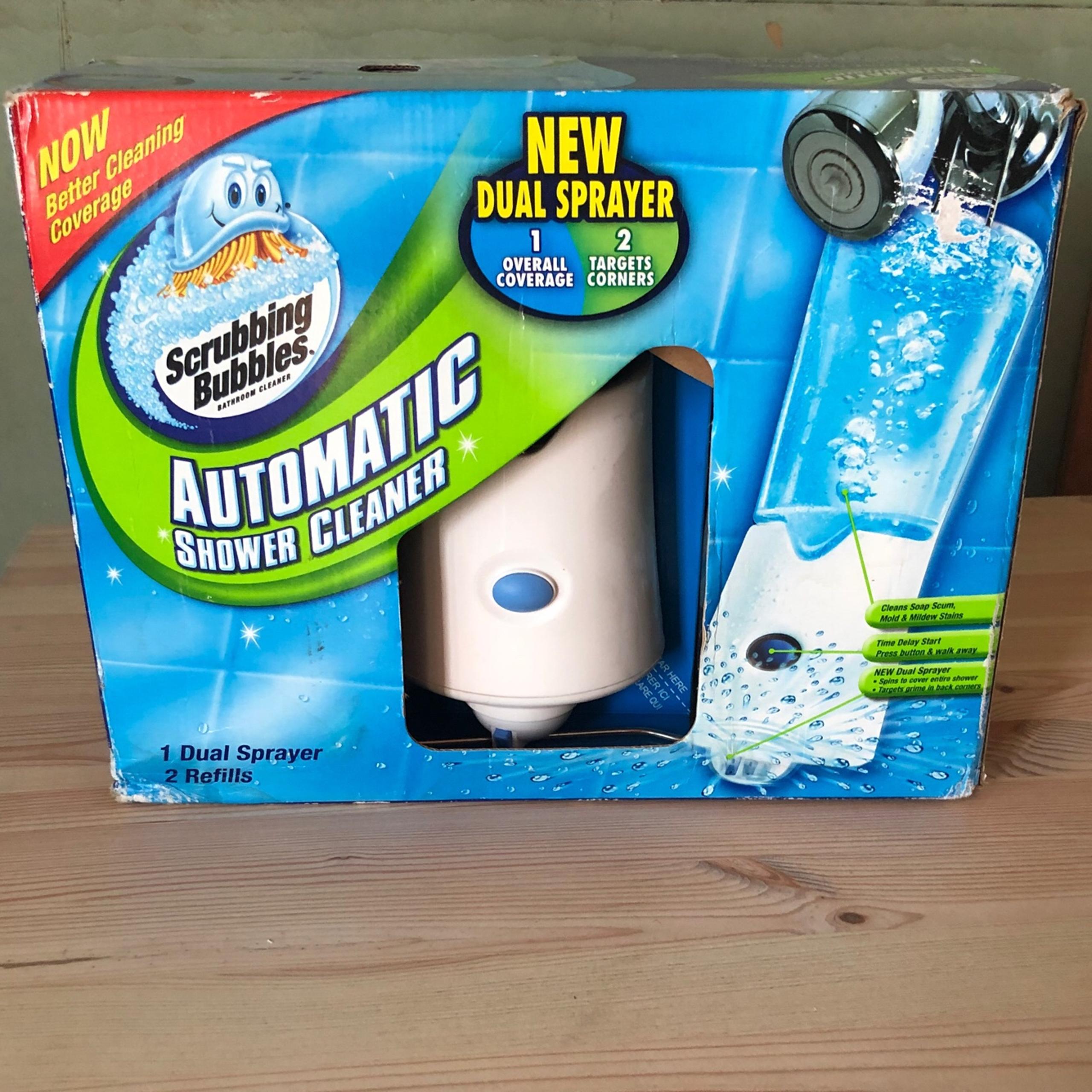 New Scrubbing Bubbles Automatic Shower Cleaner