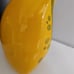 VTG Baldelli Art Pottery 7 Yellow/Lime Toad Frog Coin Bank Ceramic