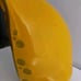 VTG Baldelli Art Pottery 7 Yellow/Lime Toad Frog Coin Bank Ceramic