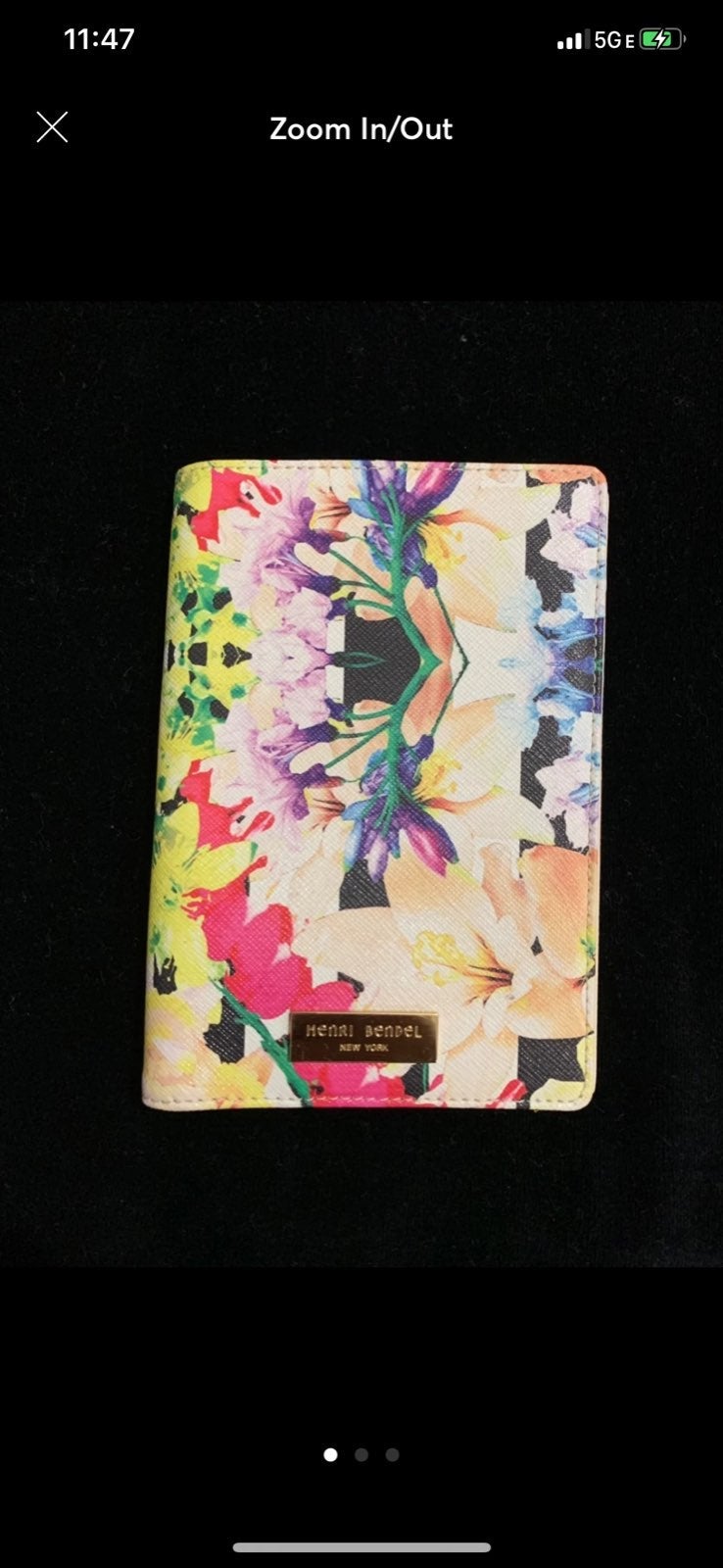 Henri Bendel Passport Holder
