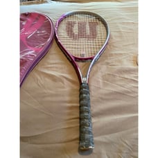 Wilson tennis raquet with cover