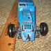 Vintage Blue Voisin Car Model