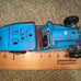 Vintage Blue Voisin Car Model