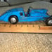Vintage Blue Voisin Car Model
