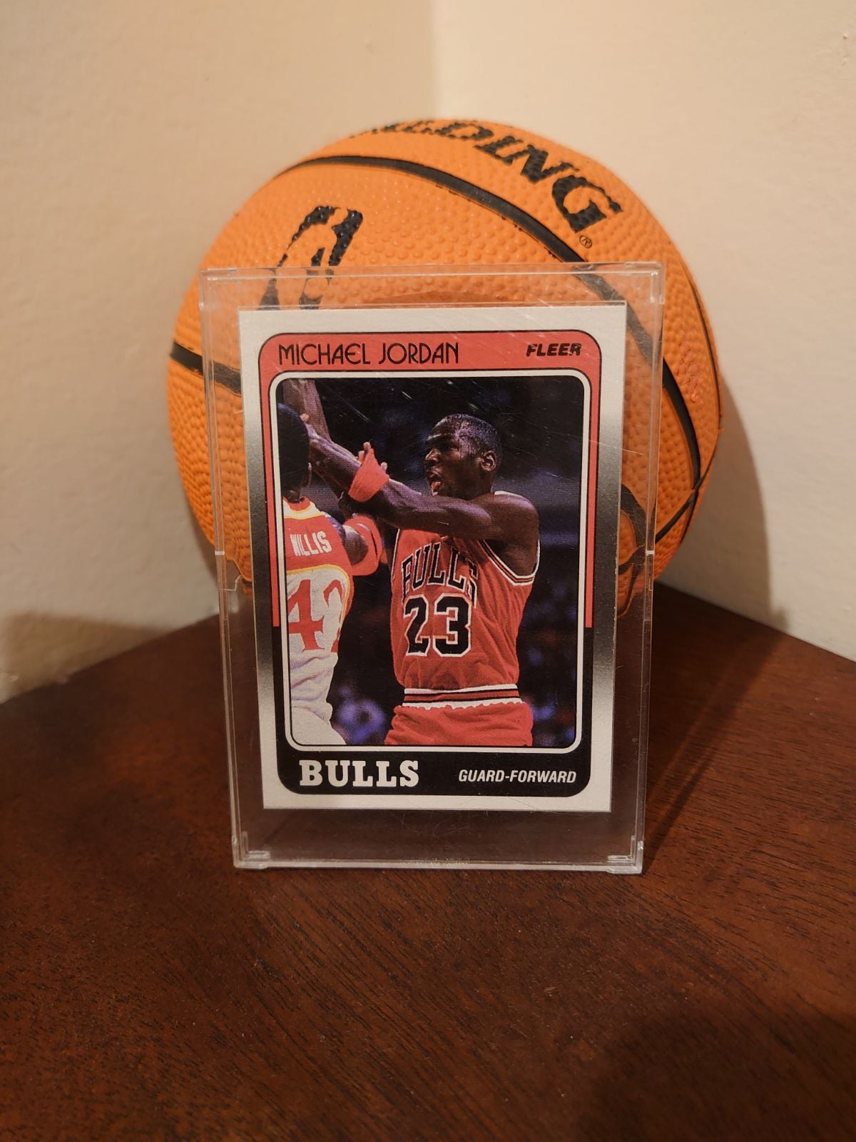 Michael Jordan 1988 fleer #17