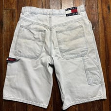 Vintage Tommy Hilfiger Baggy Denim Shorts Size 34