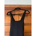 NWT Andie Women's The Tulum Long Torso Back One Piece Swimsuit Black Size XLT