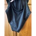 NWT Andie Women's The Tulum Long Torso Back One Piece Swimsuit Black Size XLT