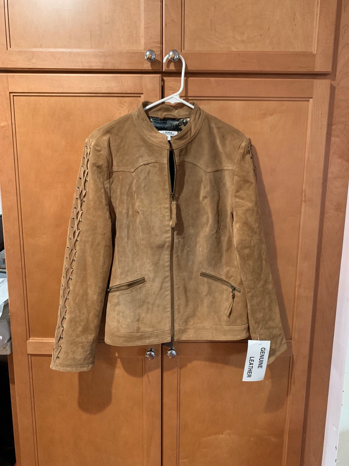 Back in the saddle leather jacket new with tags size M