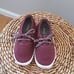 Allbirds Womens Tree Skippers Burgundy Slip On Knit Casual/Comfort Sneakers S-5