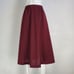 Vintage 80's Koret Burgundy Wool Skirt