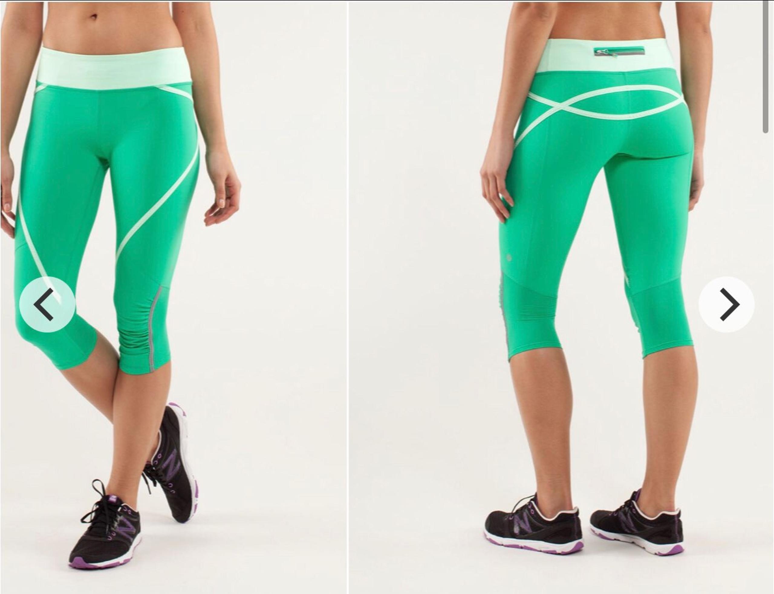 Lululemon Run: Pace Crop Sz 8