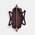 NWT Coach CH187 Hanna Carryall Pebble/ Snake-embossed Leather Gold/Black 550