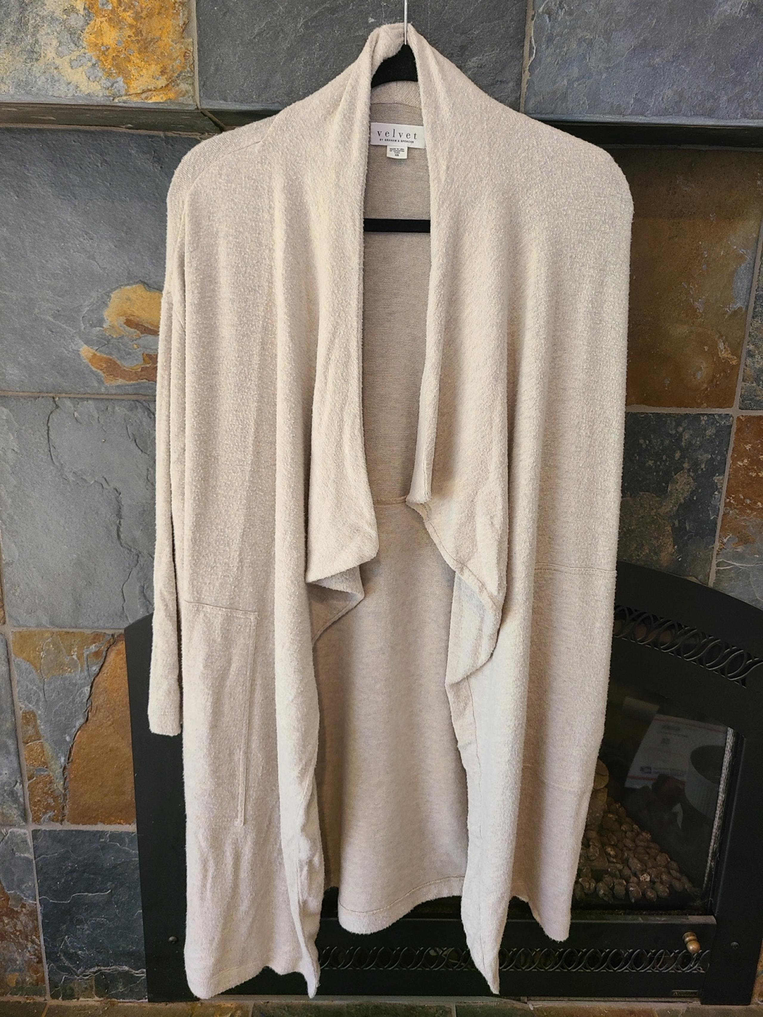 Velvet Graham and Spencer Adonia Drape Cardigan