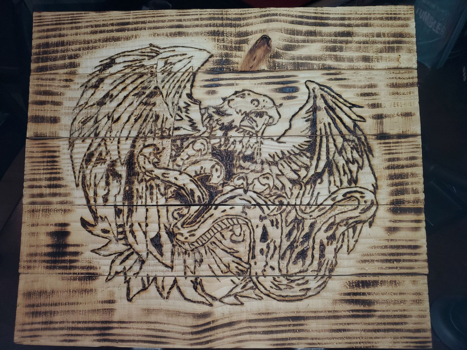 Eagle woodburn