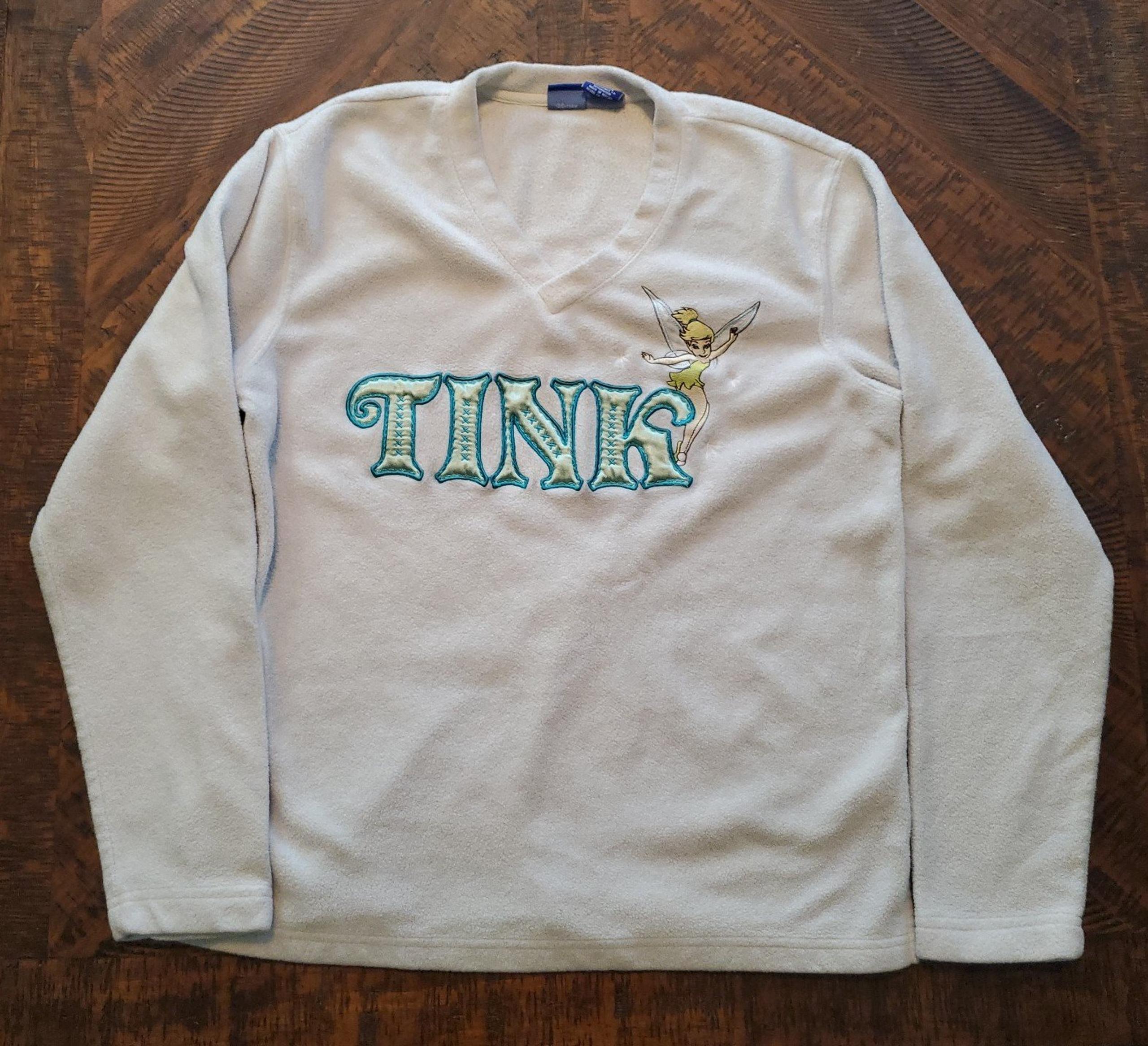 Vintage Tinkerbell V-neck sweater