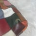 STELLA &MAX Hobo Large Shoulder Bag Leather multi color Patchwork brass hardware