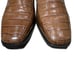Everlane The 90's Croc-Embossed Loafer - Brown 8.5