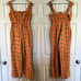 Jumpsuit orange patterned by Urban Outfitters