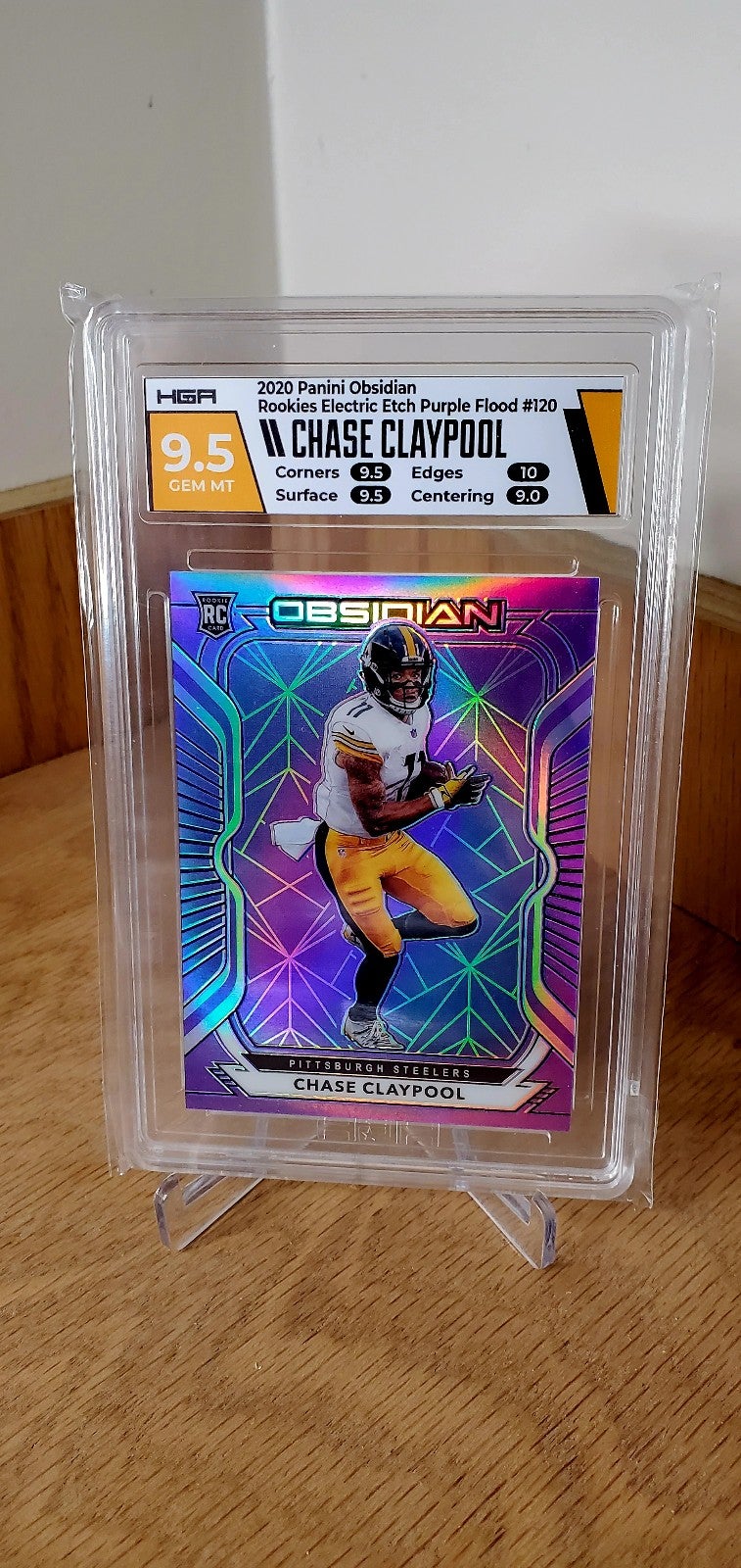 Chase Claypool #/16 RARE ROOKIE 9.5 MINT! Bears