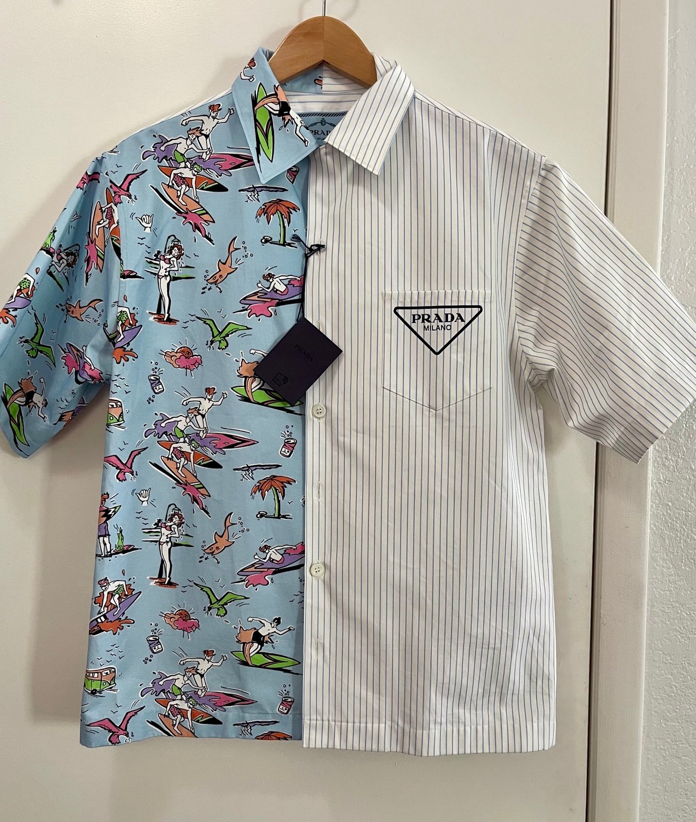 Prada Double Match Men’s Shirt