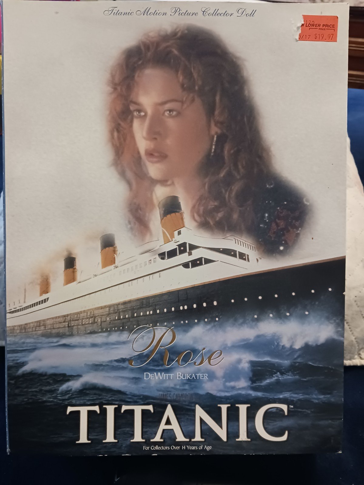 1998 Rose Titanic Galoob Doll MIB