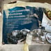 8 of 10 piece stainless steel cookware