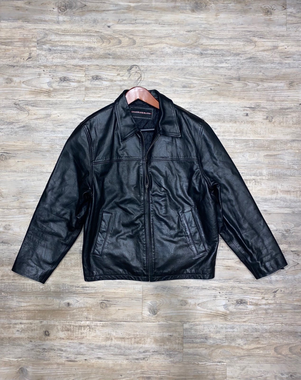 Charles Klein Leather Jacket