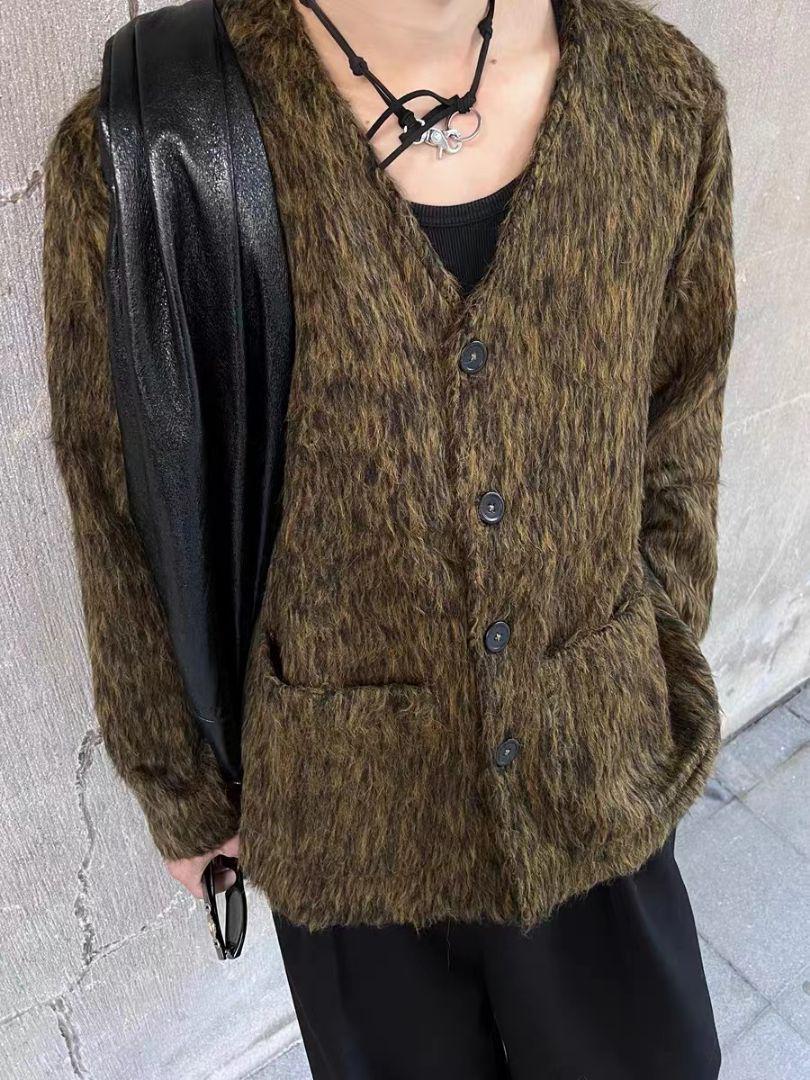 OUR LEGACY Mohair Cardigan Size 46 Unisex