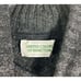 United Colors of Benetton Shetland Wool Sweater Italy Dark Grey Mens L/XL