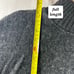 United Colors of Benetton Shetland Wool Sweater Italy Dark Grey Mens L/XL
