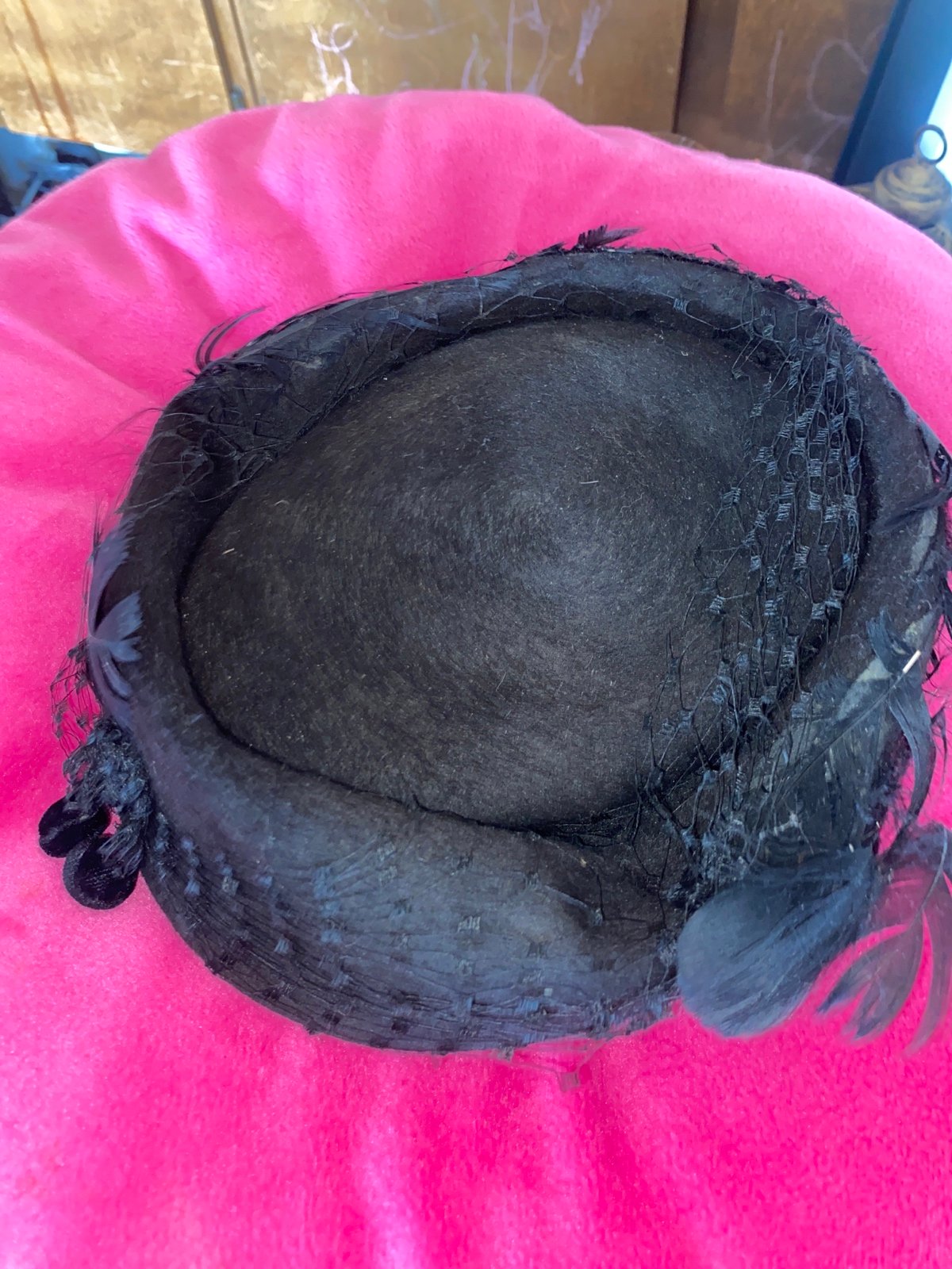 Wool feathered Starfire hat