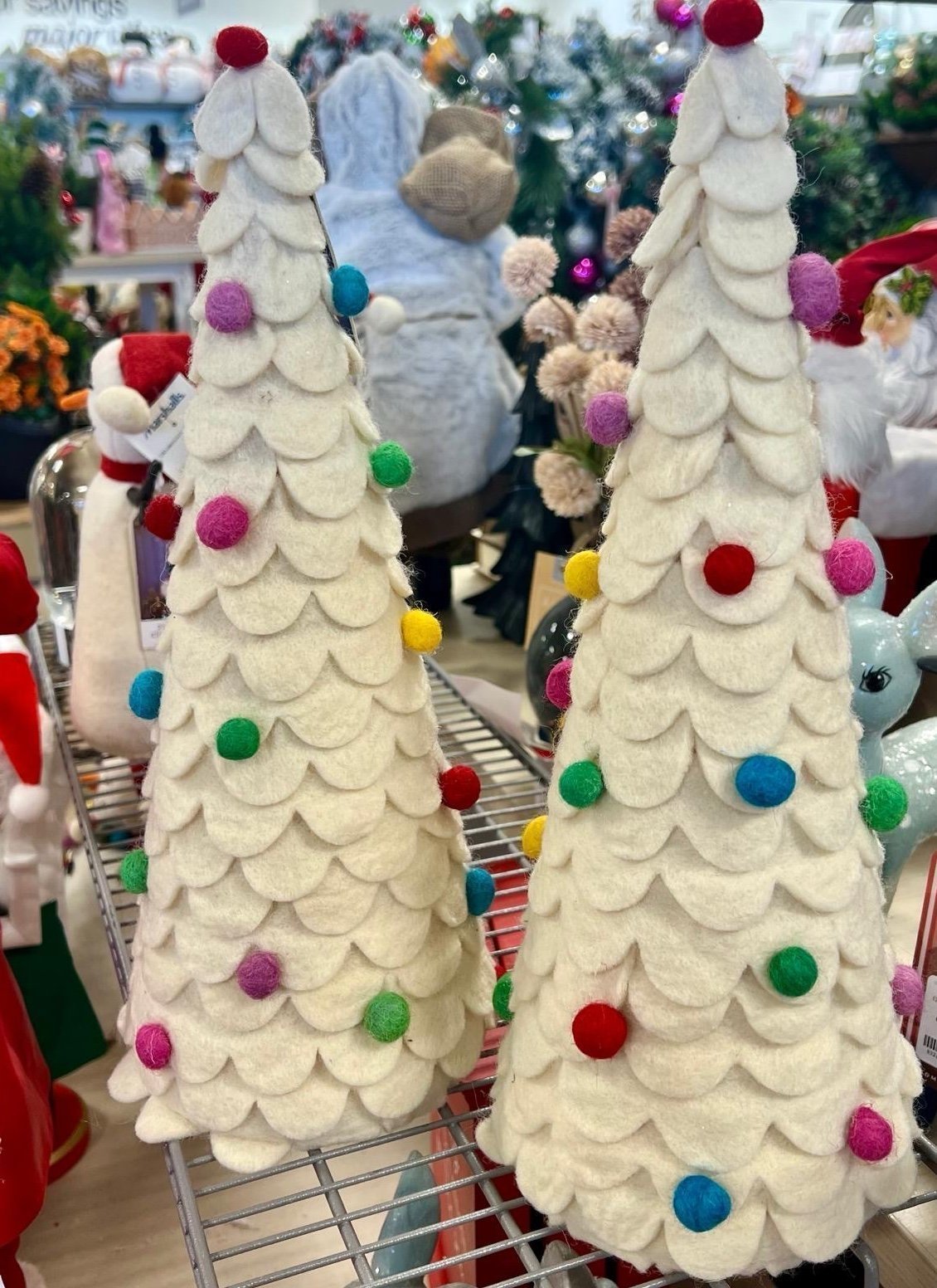 2 wool felt Christmas tree !