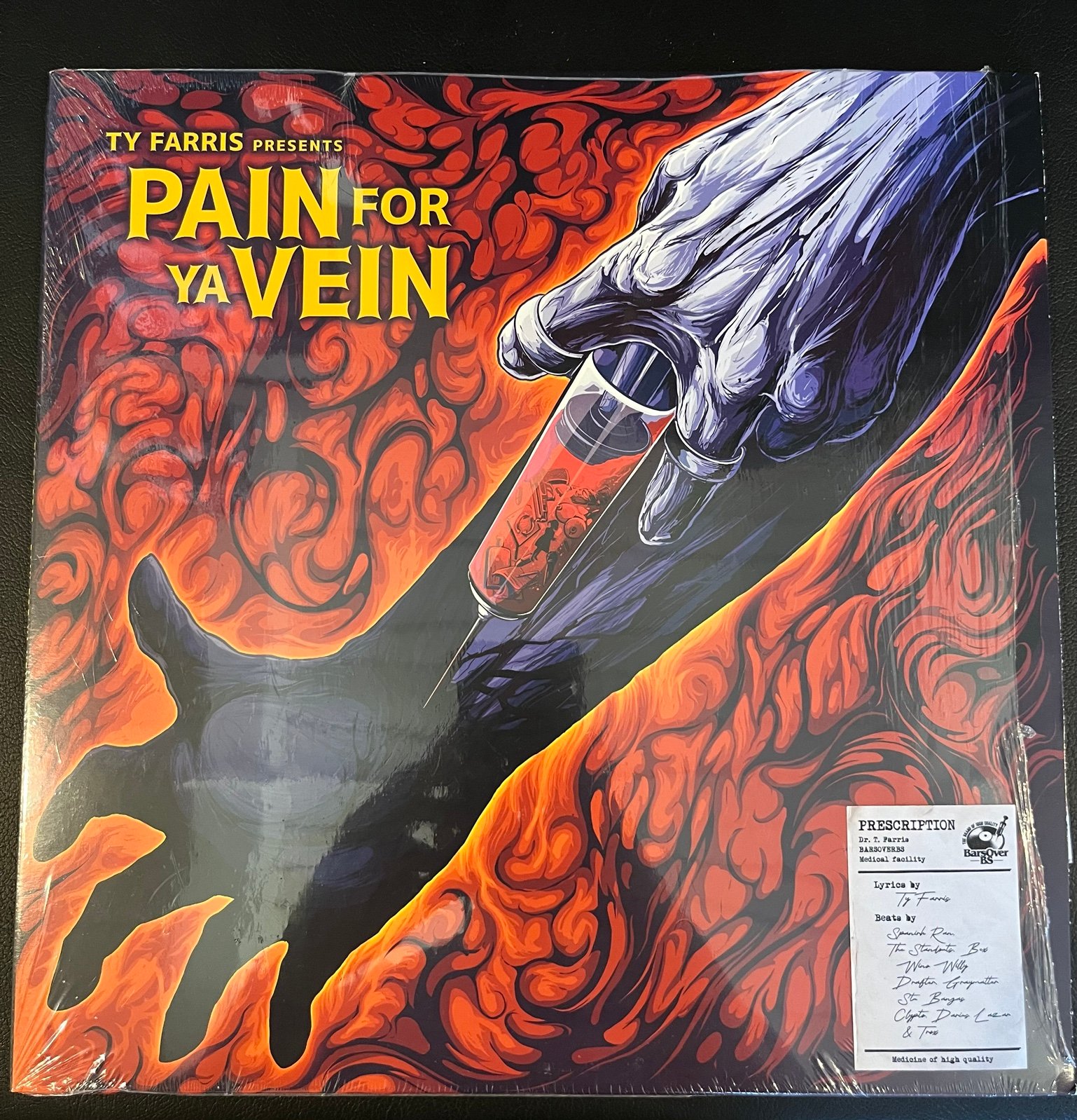 Ty Farris ‘Pain for ya Vein’ Vinyl LP