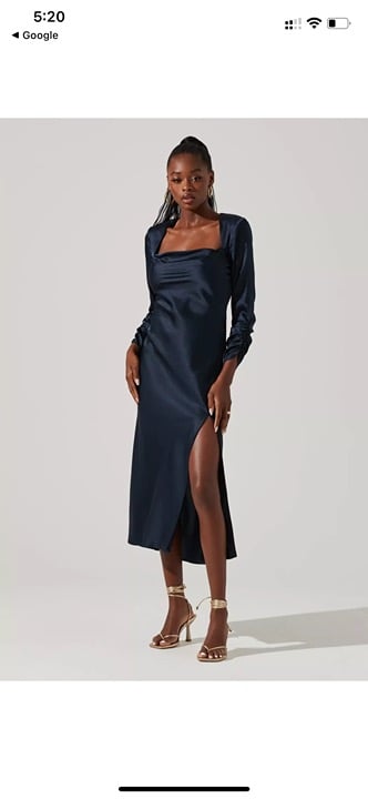 Astr the label satin Dress gown party