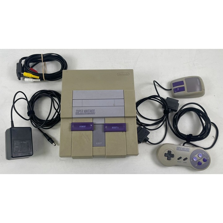 Super Nintendo Entertainment System + SNES Mouse Bundle